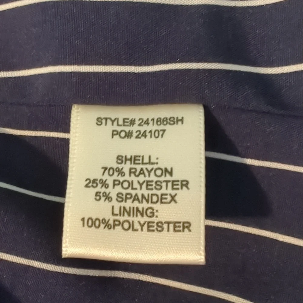 NWOT XSP Navy Skies are blue blazer - Picture 4 of 5